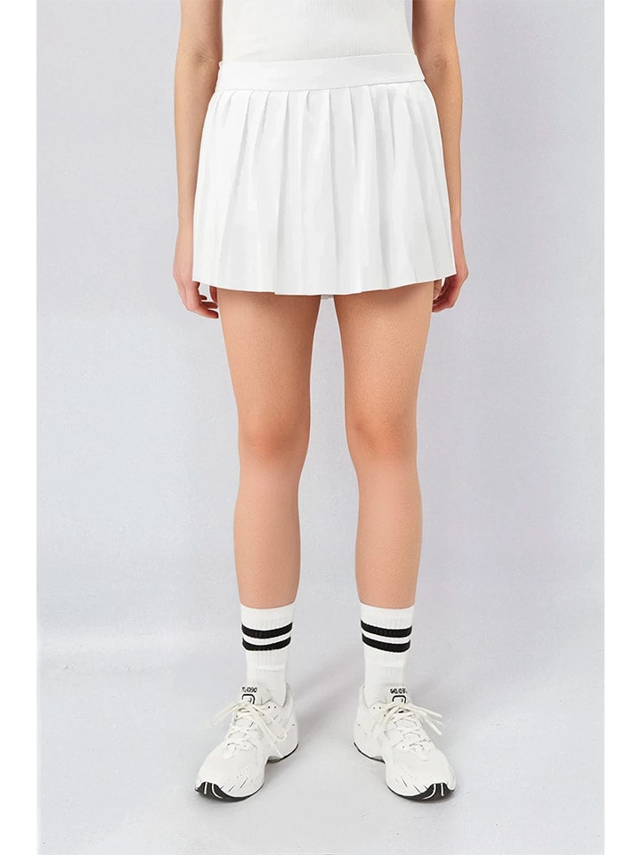 Weekday Szorty w kolorze białym rozmiar: M