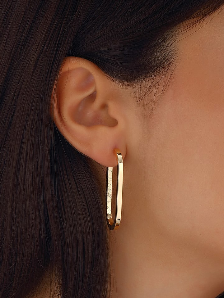 Nakkash Pozłacane kolczyki-wkrętki rozmiar: onesize