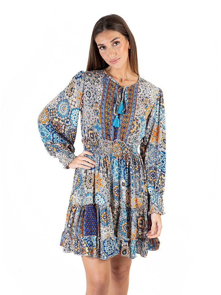 Isla Bonita by SIGRIS Sukienka ze wzorem rozmiar: S