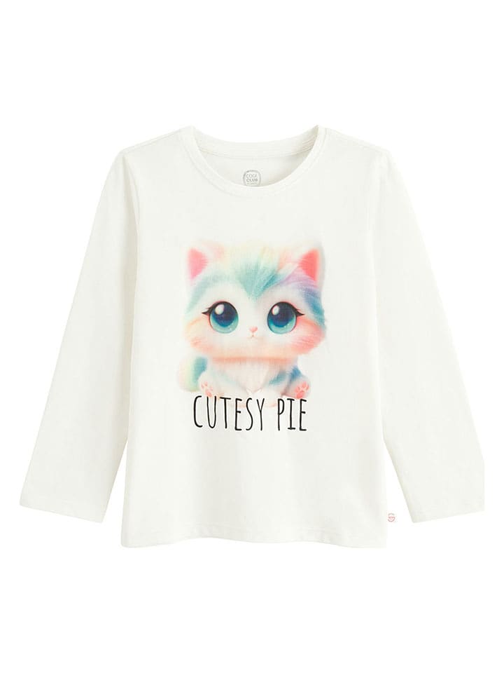 COOL CLUB Koszulka w kolorze kremowym rozmiar: 122