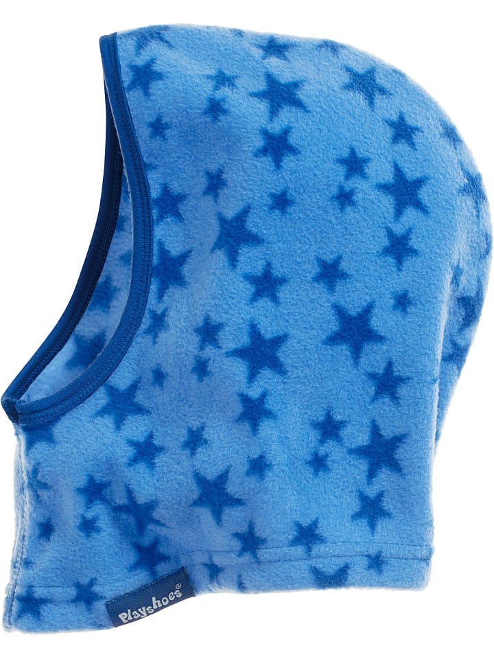 Playshoes Kominiarka polarowa w kolorze niebieskim rozmiar: onesize