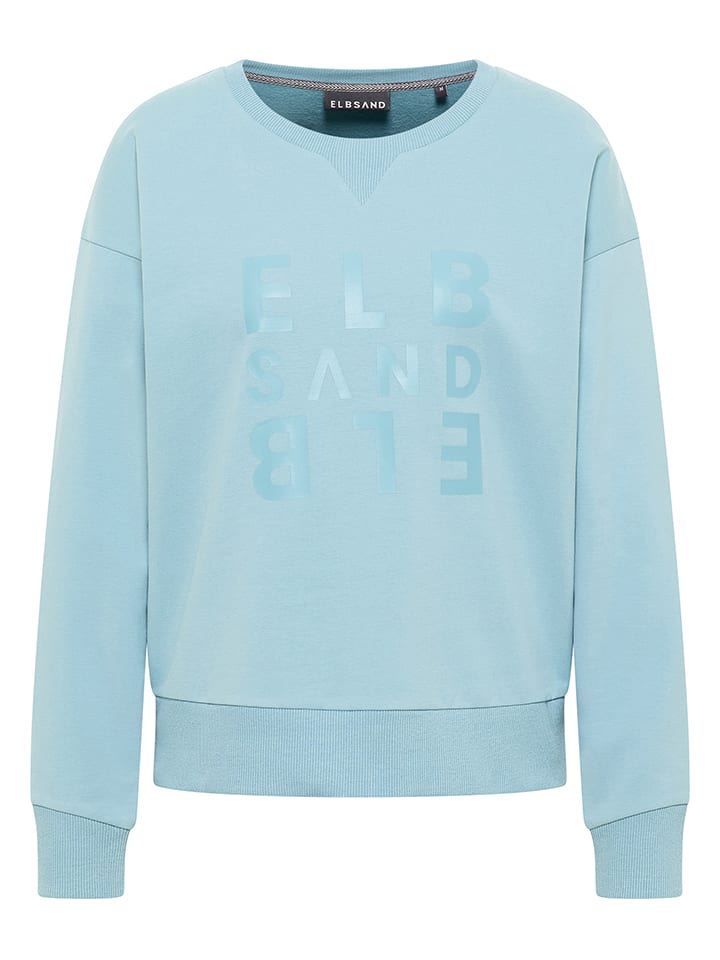 ELBSAND Bluza "Yula" w kolorze błękitnym rozmiar: XS