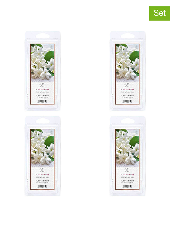 Purple River Woski zapachowe (4 szt.) "Jasmine Love" - 4x 50 g rozmiar: onesize