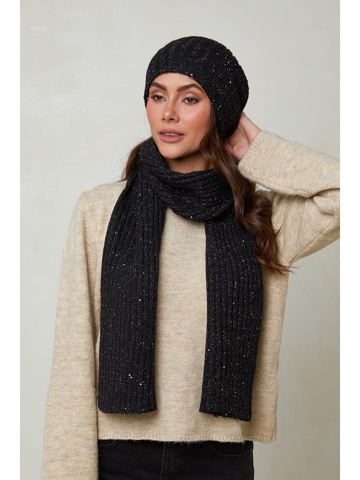 Soft Cashmere 2-częściowy zestaw w kolorze czarnym rozmiar: onesize