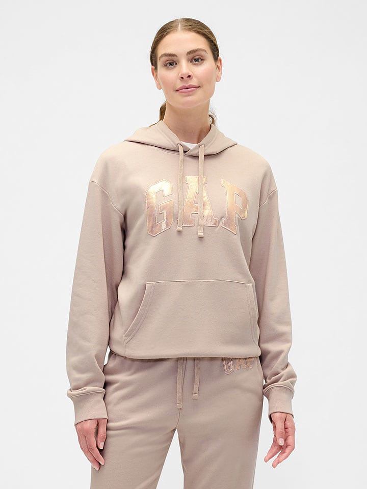 GAP Bluza w kolorze beżowym rozmiar: S