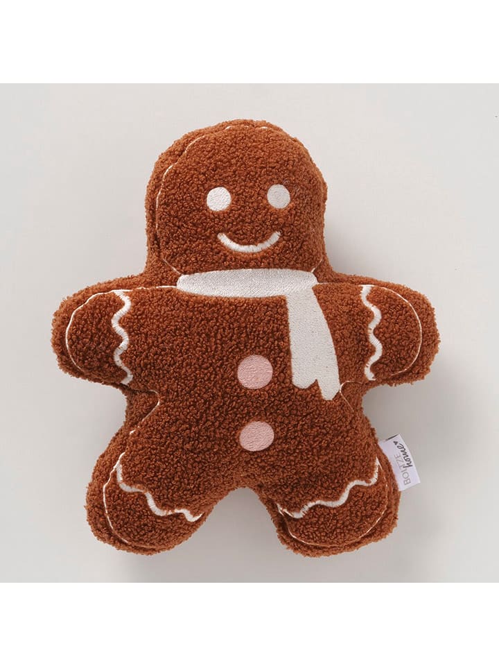 Boltze Poduszka "Ginger" w kolorze brązowym - 33 x 30 cm rozmiar: onesize