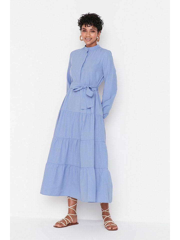 trendyol Sukienka w kolorze błękitnym rozmiar: 36