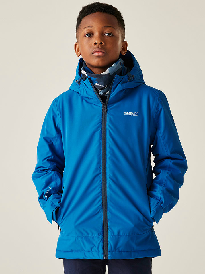 Regatta Kurtka funkcyjna "Junior Frelton" w kolorze niebieskim rozmiar: 140