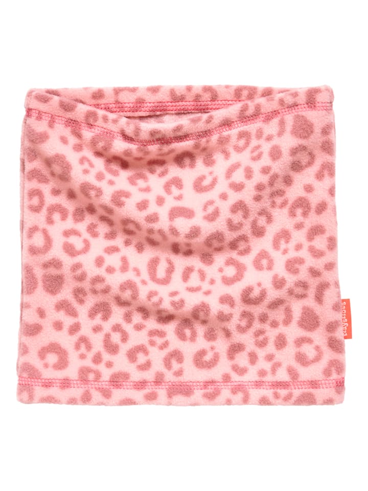 Playshoes Polarowy szal-koło w kolorze jasnoróżowym - 23 x 23 cm rozmiar: onesize