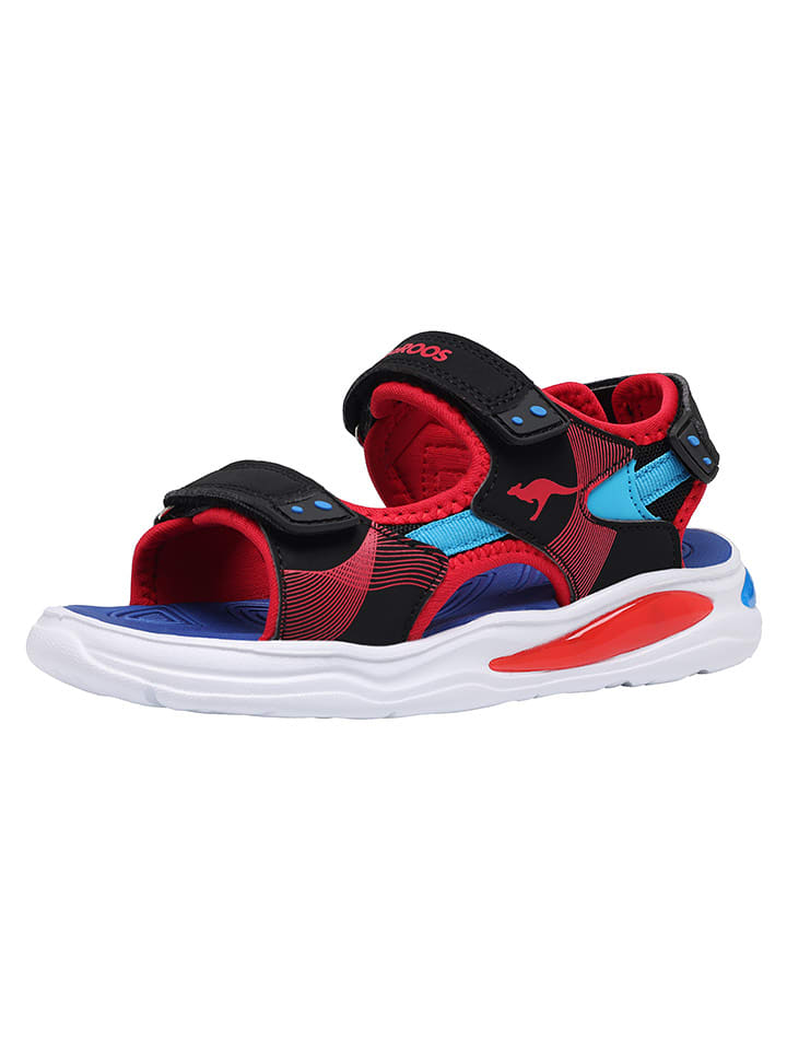 Kangaroos Sandały w kolorze czerwono-granatowym rozmiar: 27