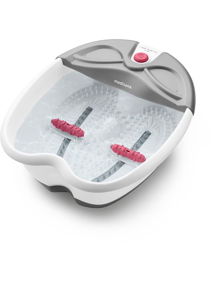 Medisana Wanienka-masażer 2w1 "FS 300" w kolorze biało-szarym do stóp rozmiar: onesize