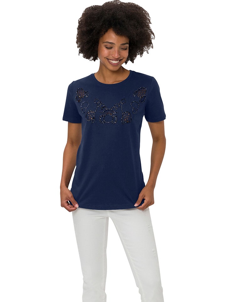 Heine Koszulka w kolorze granatowym rozmiar: 34