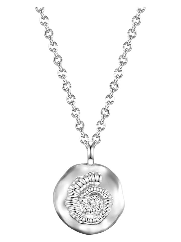 Glanzstücke München Srebrny naszyjnik z zawieszką - dł. 40 cm rozmiar: onesize