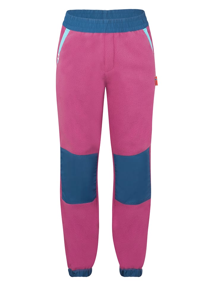 Trollkids Spodnie dresowe "Troll" w kolorze różowym rozmiar: 104