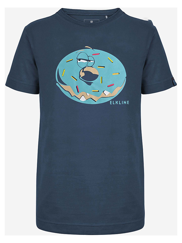 elkline Koszulka "Muffin" w kolorze granatowym rozmiar: 92/98