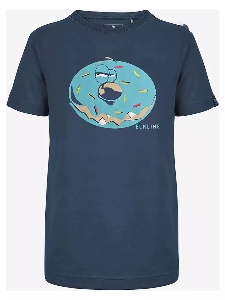 elkline Koszulka "Muffin" w kolorze granatowym rozmiar: 92/98