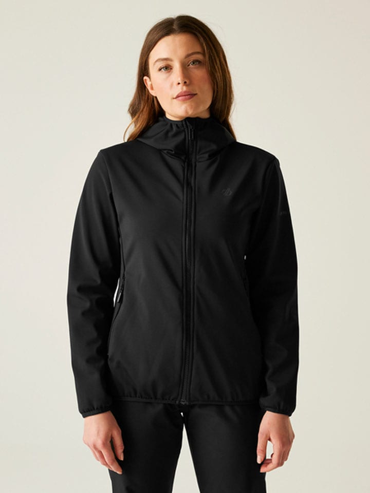 Dare 2b Kurtka softshellowa "Iced" w kolorze czarnym rozmiar: 38