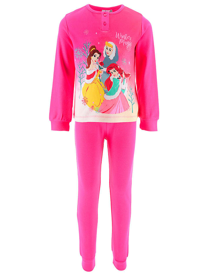 Disney Princess Piżama "Princess" w kolorze różowym rozmiar: 98