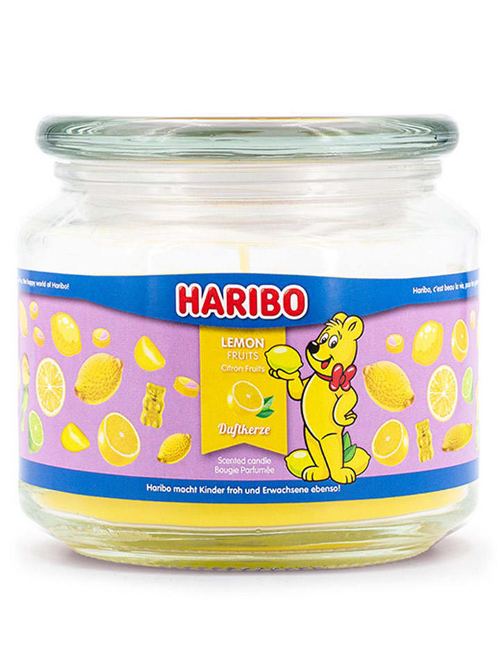 Haribo Świeca zapachowa "Haribo Lemon Fruits" - 300 g rozmiar: onesize