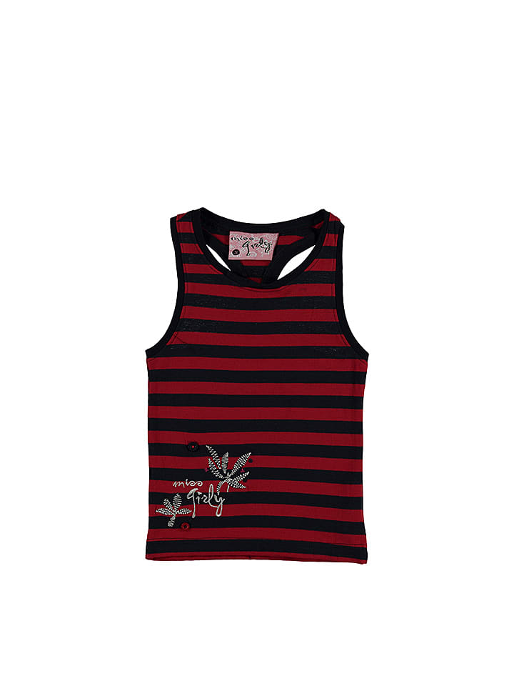 Miss Girly Top w kolorze czerwono-niebieskim rozmiar: 92