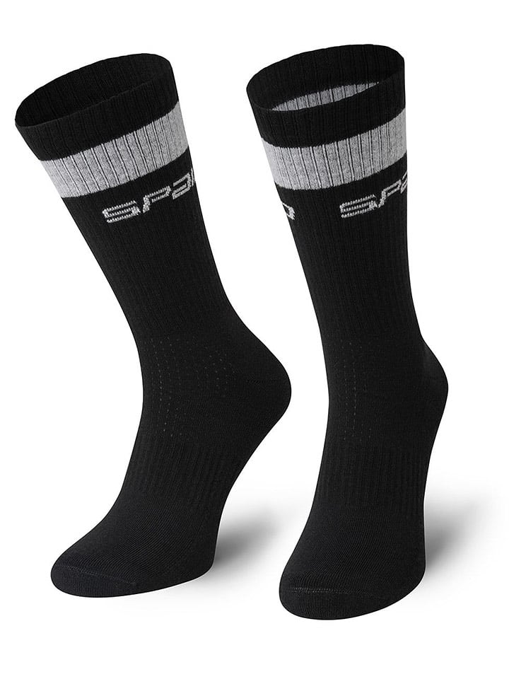 Spaio Skarpety "Flex" w kolorze czarnym rozmiar: 38-40