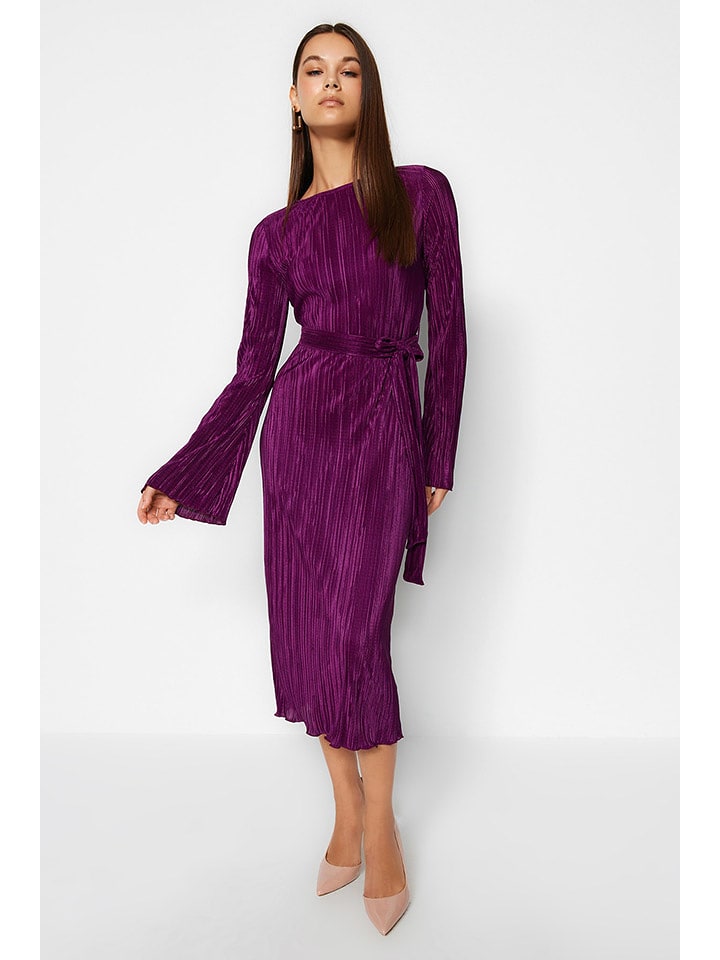 trendyol Sukienka w kolorze fioletowym rozmiar: XL