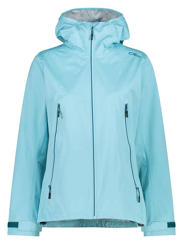 CMP Kurtka przeciwdeszczowa w kolorze błękitnym rozmiar: 36