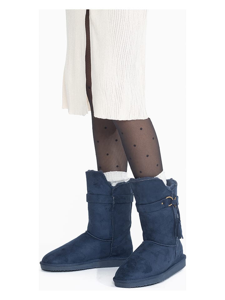 ISLAND BOOT Botki zimowe "Crawford" w kolorze granatowym rozmiar: 39