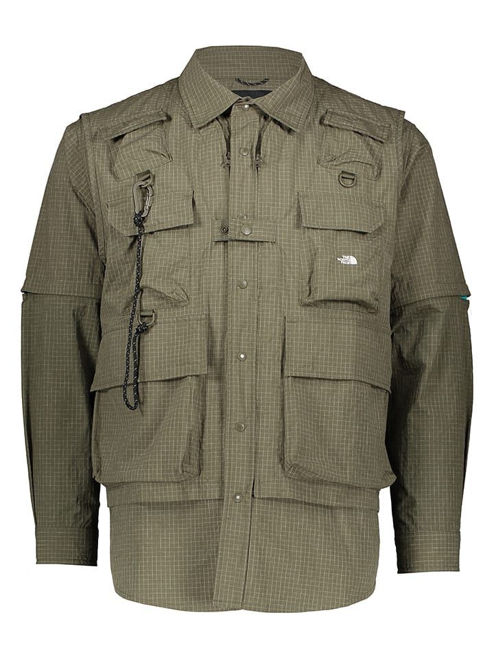The North Face Koszula funkcyjna 2w1 w kolorze khaki rozmiar: L