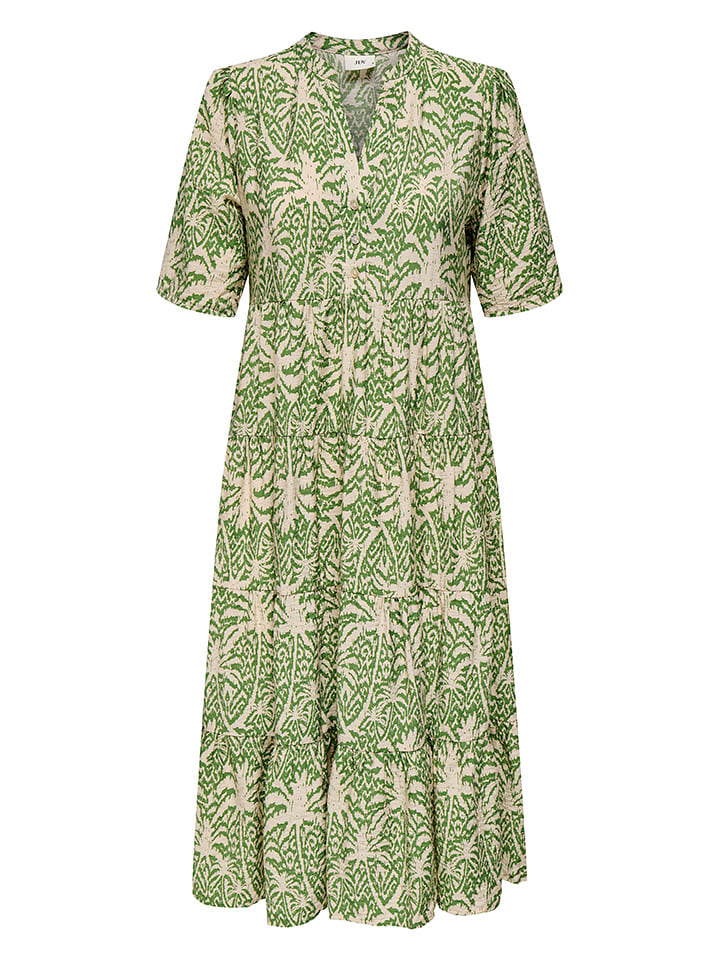 JDY Sukienka w kolorze zielono-beżowym rozmiar: L