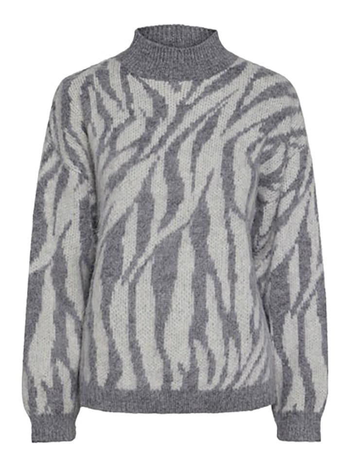 Pieces Sweter w kolorze szarym rozmiar: M