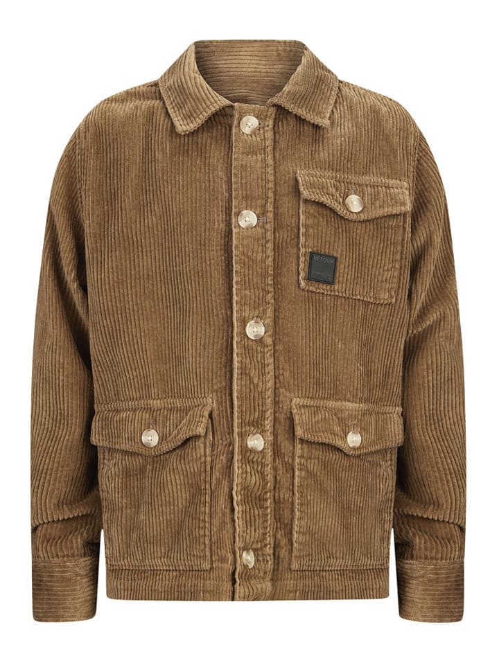 Retour Kurtka przejściowa "Otto" w kolorze jasnobrązowym rozmiar: 146/152