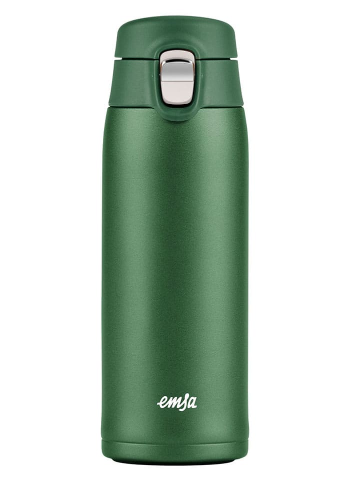 Emsa Kubek termiczny "Light" w kolorze zielonym - 400 ml rozmiar: onesize