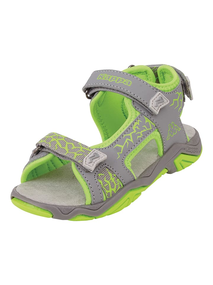 Kappa Sandały "Larrie" w kolorze szaro-zielonym rozmiar: 31