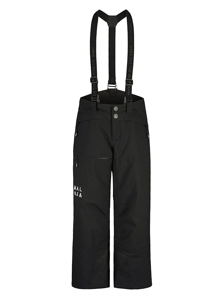 Maloja Spodnie narciarskie "MurtalU." w kolorze czarnym rozmiar: 164/170