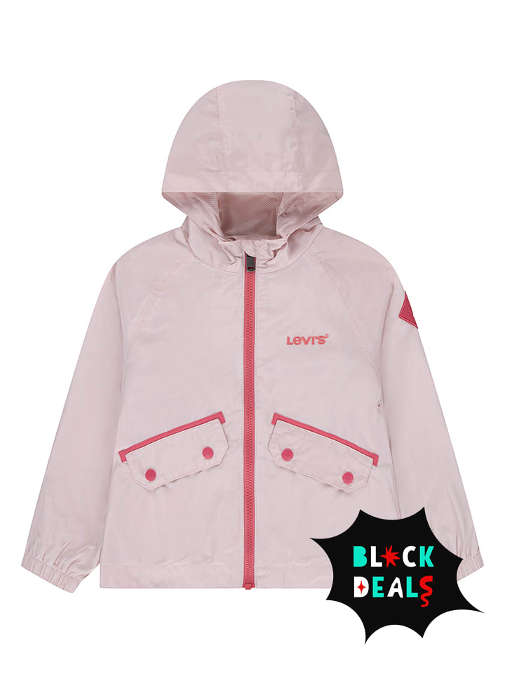 Levi's Kids Kurtka przeciwdeszczowa w kolorze jasnoróżowym rozmiar: 116