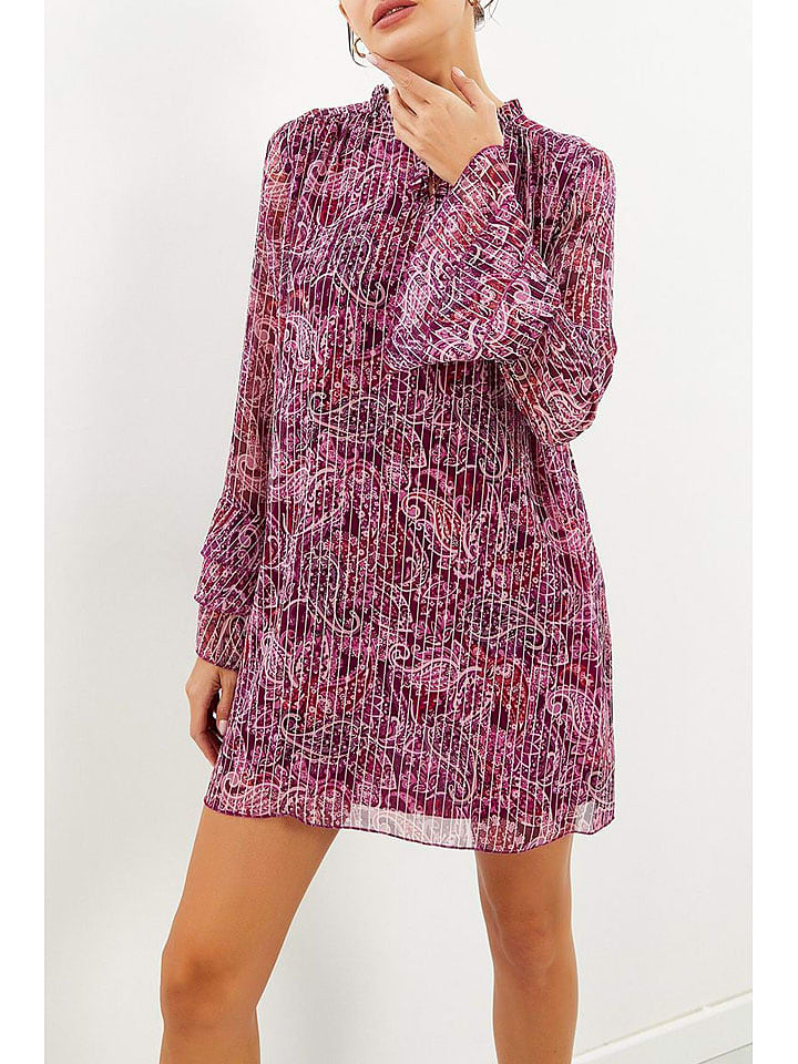 Milan Kiss Sukienka w kolorze fioletowym rozmiar: S