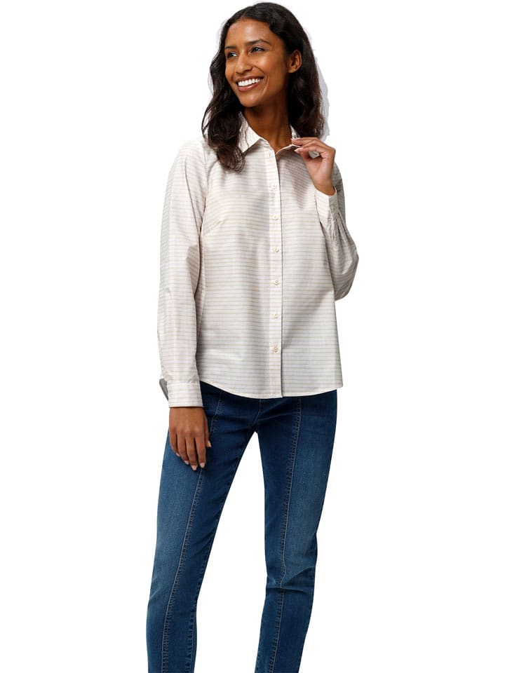 Heine Bluzka w kolorze beżowo-białym rozmiar: 44