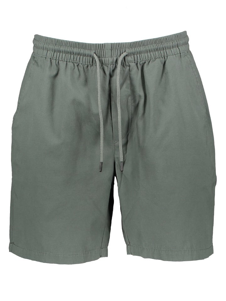 ONLY & SONS Szorty w kolorze ciemnozielonym rozmiar: S