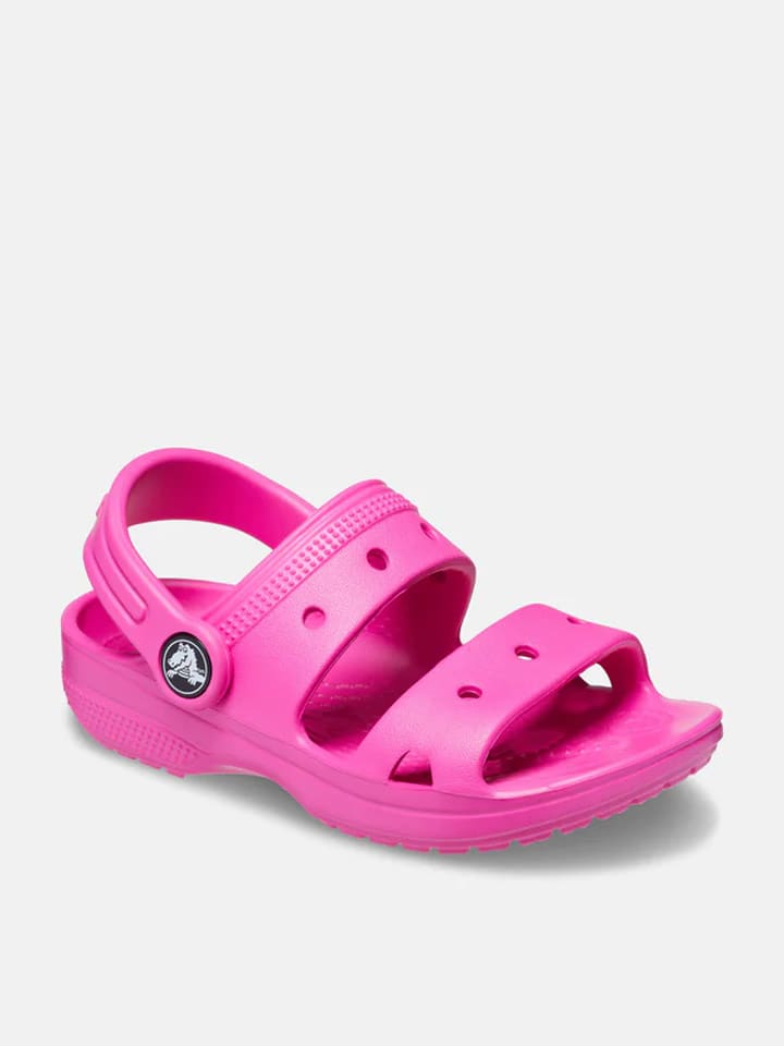 Crocs Sandały "Classic" w kolorze różowym rozmiar: 24/25