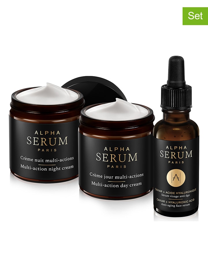 Alphasérum 3-częściowy zestaw do pielęgnacji twarzy rozmiar: onesize