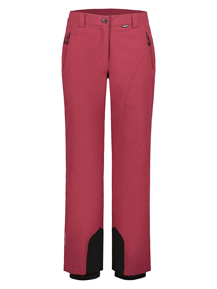 Icepeak Spodnie narciarskie "Freyung" w kolorze czerwonym rozmiar: 40
