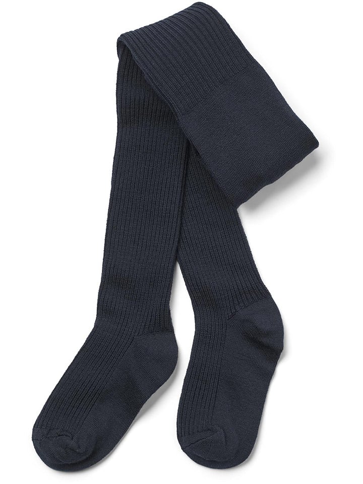 Wheat Wełniane rajstopy w kolorze granatowym rozmiar: 98/104