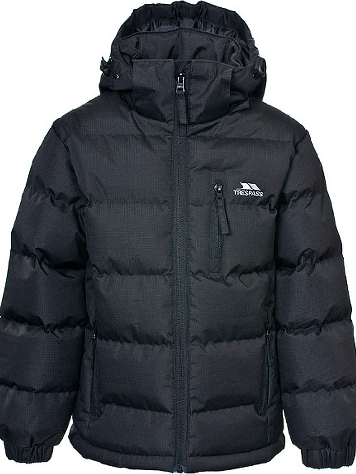 Trespass Kurtka zimowa "Tuff" w kolorze czarnym rozmiar: 122/128