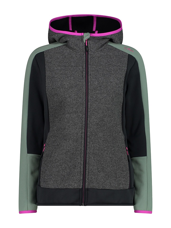 CMP Kurtka funkcyjna w kolorze szaro-zielonym rozmiar: 46