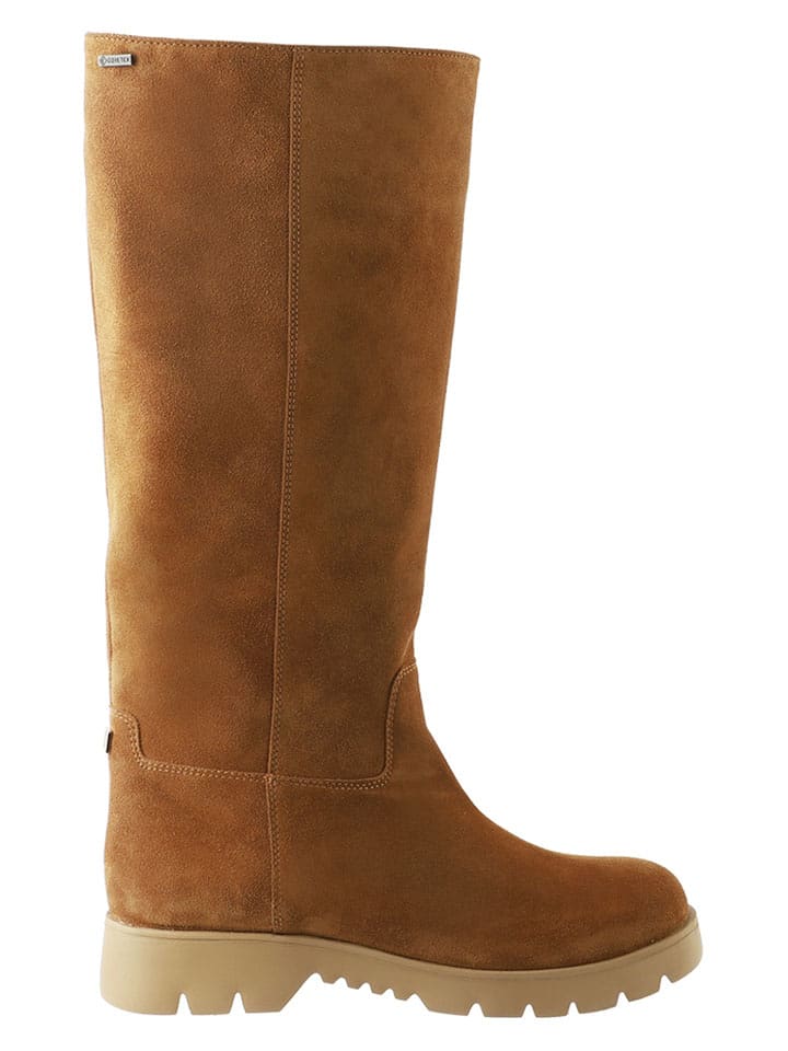 Högl Skórzane kozaki "Cassidy" w kolorze jasnobrązowym rozmiar: 36