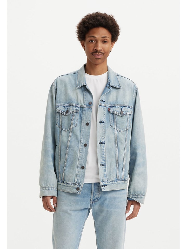 Levi's Kurtka dżinsowa w kolorze błękitnym rozmiar: M