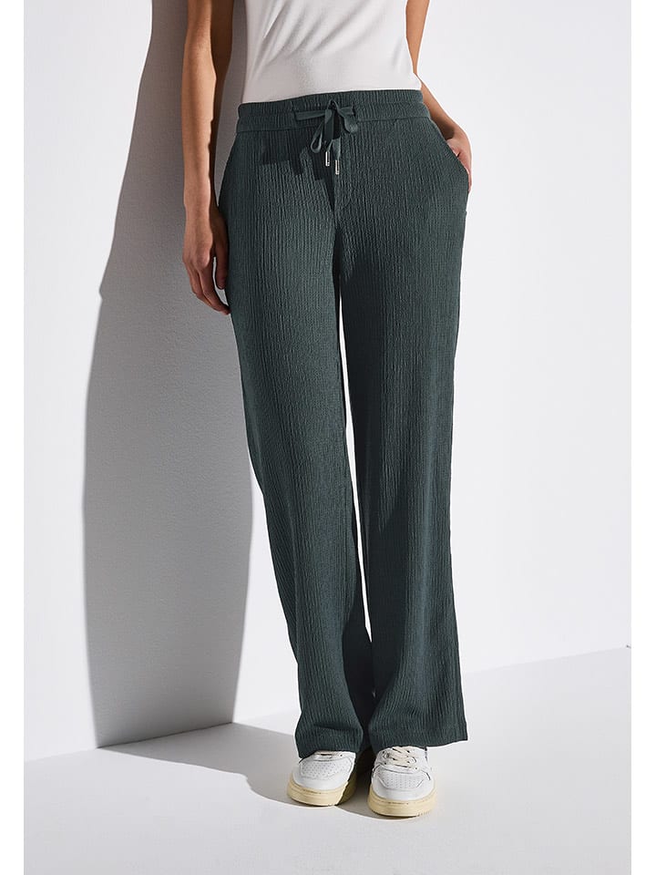 Street One Spodnie w kolorze morskim rozmiar: 40/L30