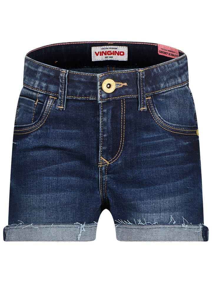 Vingino Szorty dżinsowe "Diletta" w kolorze granatowym rozmiar: 158
