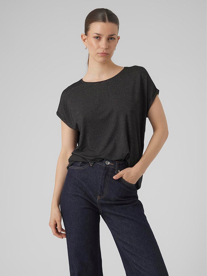 Vero Moda Bluzka w kolorze czarnym rozmiar: XS